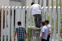 Lunes 19 de junio del 2017. Tuxtla Gutiérrez. Aspectos del bloqueo que el Movimiento de la Asamblea Estatal Democrática, las diferentes Escuelas Normales y grupos de estudiantes chiapanecos realizan en el libramiento norte y en la Torre Chiapas.