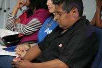 Miércoles 1 de diciembre. Alejandro Vázquez Razo, activista y promotor de los derechos humanos recibe este medio día un reconocimiento especial por parte de las ONG´s de derechos humanos y de grupos de lucha en contra del VIH de México y Chiapas en una ce