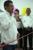 20240314. Tuxtla. Cronopios, Amistades, Respetos y Querencias es la muestra que esta tarde presenta el caricaturista chiapaneco Enrique Alfaro.