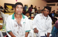 Altamirano, Chiapas. Más de 50 personas pertenecientes a la organización Yachil-Atel de la comunidad Las Perlas se refugian en las instalaciones del DIF Municipal de esta localidad después de los hechos violentos del día 19 de diciembre cuando fueron agre