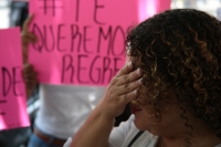 20230620. Tuxtla. Continuan las desapariciones y secuestros Chiapas, por lo que familiares de los desaparecidos se manifiestan constantemente.