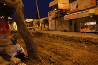 Mayo del 2014. Tuxtla Gutiérrez. Imágenes de las obras de la ciudad durante la madrugada.