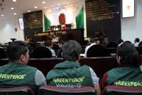 .Martes 18 de junio del 2019. Tuxtla Gutiérrez. La gestión de residuos sólidos, el uso de bolsas plásticas y artículos pasticos regulados en Chiapas al aprobarse este medio día las reformas y adiciones a la Ley Ambiental de Chiapas