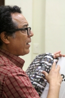 Miércoles 30 de abril del 2014. Tuxtla Gutiérrez. Terminando el Taller de Periodismo Cultural de José Ángel Leyva y Coneculta-Chiapas.