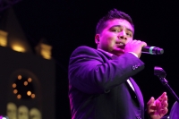 Domingo 27 de abril del 2014. Tuxtla Gutiérrez. Al cierre de las fiestas patronales de San Marcos, los Ángeles Azules en la plaza central.