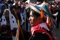 Martes 22 de diciembre del 2015. San Pedro Chenalho. Los sobrevivientes de la masacre de 45 indígenas en la comunidad Acteal en 1997, conmemoran esta mañana los 18 años de ocurrido este hecho con jornadas de ayuno y oración en esta localidad de la región 