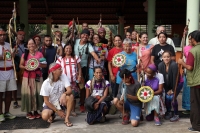 Miércoles 28 de septiembre del 2016. Tuxtla Gutiérrez. Los representantes de las Tribus de Alaska, Norteamérica y norte de México continúan con el viaja de la Caravana de la Dignidad y la Paz después de convivir la víspera de esta noche con la comunidad d