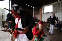 Domingo 29 de septiembre del 2019. Tuxtla Gutiérrez. Los Arcángeles y Demonios en constante lucha son representados durante el recorrido del Baile de San Miguel Arcángel