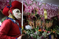 Domingo 29 de septiembre del 2019. Tuxtla Gutiérrez. Los Arcángeles y Demonios en constante lucha son representados durante el recorrido del Baile de San Miguel Arcángel Domingo 29 de septiembre del 2019. Tuxtla Gutiérrez. Los Arcángeles y Demonios en constante lucha son representados durante el recorrido del Baile de San Miguel Arcángel