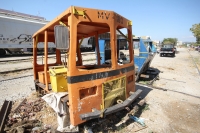 Martes 4 de Febrero del 2014. Arriaga. Migrantes originarios de Honduras y El Salvador sufren asaltos y maltratos durante el trayecto a los EEUU esperan la llegada del tren en la estación de carga de la ciudad de Arriaga donde viajaran en los techos de lo