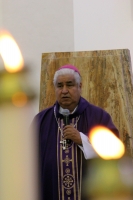 Domingo 27 de marzo. Monseñor Rogelio Cabrera, Arzobispo de la diócesis de Tuxtla Gutiérrez, habla sobre la visita del nuncio apostólico Christopher Pierre y del estado que guarda la educación en las localidades de esta diócesis.