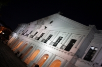 Domingo 25 de enero del 2015. San Cristóbal de las Casas. La arquitectura colonial se aprecia en la belleza de los atardeceres provincianos del sureste de México.