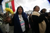 Miércoles 26 de enero. El cuerpo del Tatik Don Samuel Ruiz García recibió este medio día sepultura en las criptas de la Catedral de la Paz en San Cristóbal de las Casas donde se realizo una ceremonia litúrgica presidida por el nuncio apostólico Christophe