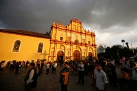 Martes 25 de enero. La tarde de San Cristóbal de las Casas durante las ceremonias de despedidas de Tatik Samuel Ruíz.