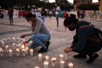 Sábado 26 de septiembre del 2020. Tuxtla Gutiérrez. Durante la jornada de protesta de los normalistas a 6 años de la desaparición de los estudiantes de Ayotzinapa Sábado 26 de septiembre del 2020. Tuxtla Gutiérrez. Durante la jornada de protesta de los normalistas a 6 años de la desaparición de los estudiantes de Ayotzinapa