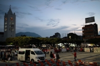 Sábado 26 de septiembre del 2020. Tuxtla Gutiérrez. Durante la jornada de protesta de los normalistas a 6 años de la desaparición de los estudiantes de Ayotzinapa