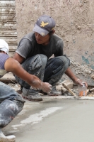 Domingo 8 de octubre. Obras del primer cuadro.