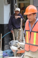 Domingo 8 de octubre. Obras del primer cuadro.