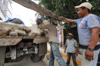 Domingo 8 de octubre. Obras del primer cuadro.