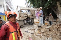 Domingo 8 de octubre. Obras del primer cuadro.
