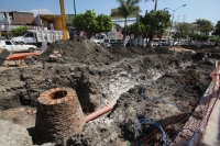 Viernes 14 de marzo del 2014. Tuxtla Gutiérrez. El abandono de las obras del oriente de la ciudad continua molestando a ciudadanos y comerciantes que anuncian nuevas movilizaciones de protesta en los próximos días.