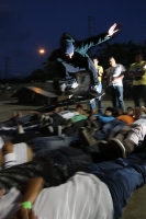 Sábado 3 de noviembre del 2012. Tuxtla Gutiérrez, Chiapas. Los jóvenes aficionados a los deportes extremos se reuenen este fin de semana en el ParqueNoquispara participar en el encuentro internacional de Patines y bicicletas de una reconocida marca deport