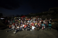 Sábado 3 de noviembre del 2012. Tuxtla Gutiérrez, Chiapas. Los jóvenes aficionados a los deportes extremos se reuenen este fin de semana en el ParqueNoquispara participar en el encuentro internacional de Patines y bicicletas de una reconocida marca deport