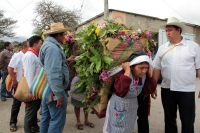 Martes 30 de enero del 2018. Tuxtla Gutiérrez. La comunidad Zoque da inicio a la Bajada de las Virgenes de Copoya esta mañana durante las celebraciones de La Candelaria, festejo que continuará hasta entrado el mes de marzo.