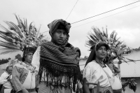 Martes 30 de enero del 2018. Tuxtla Gutiérrez. La comunidad Zoque da inicio a la Bajada de las Virgenes de Copoya esta mañana durante las celebraciones de La Candelaria, festejo que continuará hasta entrado el mes de marzo.