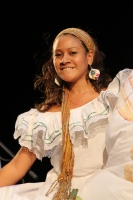 Domingo 10 de abril. El grupo Bambuco de Ecuador durante el concierto en el Parque Morelos en la clausura del Festival Internacional de Marimba 2011