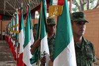 Miércoles 24 de febrero del 2016. Tuxtla Gutiérrez. Este medio dÃa se lleva a cabo la ceremonia de abanderamiento de las escoltas del sistema escolar en la capital del estado de Chiapas. Miércoles 24 de febrero del 2016. Tuxtla Gutiérrez. Este medio dÃa se lleva a cabo la ceremonia de abanderamiento de las escoltas del sistema escolar en la capital del estado de Chiapas.