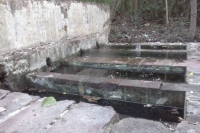 Miércoles 19 de enero. Los baños del Cumbujuyú o Los Baños del Jabalí, están ubicados en un camino de terracería dentro de los terrenos ejdiales de la Colonia Narciso Mendoza y según el decir de los pobladores fue en este lugar donde se llevo a cabo los r