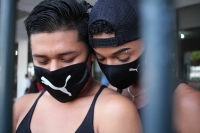 Martes 8 de septiembre del 2020. Tuxtla Gutiérrez.  Bárbara Alcatraz vive con su pareja en Tuxtla Gutiérrez. Son jóvenes hondureños  que mantienen la esperanza de poder continuar su viaje hacia