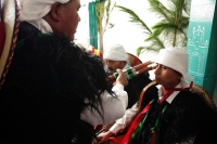 Jueves 28 de julio del 2016. San Juan Chamula. Mateo Gómez Gómez recibe esta mañana el bastón de mando Chamula según los usos y costumbres de las comunidades y parajes de esta localidad de los altos de Chiapas. El nuevo presidente junto con las nuevas aut Jueves 28 de julio del 2016. San Juan Chamula. Mateo Gómez Gómez recibe esta mañana el bastón de mando Chamula según los usos y costumbres de las comunidades y parajes de esta localidad de los altos de Chiapas. El nuevo presidente junto con las nuevas aut