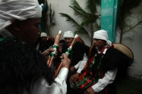 Jueves 28 de julio del 2016. San Juan Chamula. Mateo Gómez Gómez recibe esta mañana el bastón de mando Chamula según los usos y costumbres de las comunidades y parajes de esta localidad de los altos de Chiapas. El nuevo presidente junto con las nuevas aut