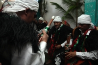 Jueves 28 de julio del 2016. San Juan Chamula. Mateo Gómez Gómez recibe esta mañana el bastón de mando Chamula según los usos y costumbres de las comunidades y parajes de esta localidad de los altos de Chiapas. El nuevo presidente junto con las nuevas aut
