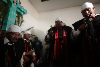 Jueves 28 de julio del 2016. San Juan Chamula. Mateo Gómez Gómez recibe esta mañana el bastón de mando Chamula según los usos y costumbres de las comunidades y parajes de esta localidad de los altos de Chiapas. El nuevo presidente junto con las nuevas aut