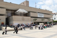 Lunes 4 de junio del 2012. Tuxtla Gutiérrez, Chiapas.  Aspecto de la protesta que realizan los pobladores de la comunidad Cerro el Baúl en los Chimalapas, los cuales son afectados por los problemas entre Chiapas y Oaxaca.
