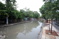 Lunes 17 de agosto del 2015. Tuxtla Gutiérrez. Denuncias en varias partes de la ciudad por la mala planeación y calidad de la obra pública en la capital del estado de Chiapas.