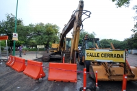 Lunes 17 de agosto del 2015. Tuxtla Gutiérrez. Denuncias en varias partes de la ciudad por la mala planeación y calidad de la obra pública en la capital del estado de Chiapas.