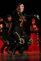 Lunes 28 de octubre del 2013. Tuxtla Gutiérrez. El Ballet Bragati de Georgia en el Teatro Emilio Rabasa.