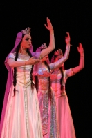 Lunes 28 de octubre del 2013. Tuxtla Gutiérrez. El Ballet Bragati de Georgia en el Teatro Emilio Rabasa.