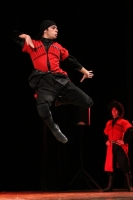 Lunes 28 de octubre del 2013. Tuxtla Gutiérrez. El Ballet Bragati de Georgia en el Teatro Emilio Rabasa.