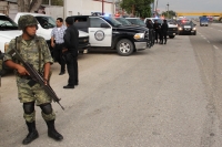 Miércoles 5 de septiembre del 2012. Berriozábal, Chiapas. Una fuerte movilización policiaca alerto a la población de Berriozábal cuando un grupo de personas se enfrento en el predio El Calvario de esta localidad. Los rumores de un enfrentamiento armado pr