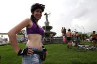 Sábado 14 de junio del 2014. Tuxtla Gutiérrez. Word Naked Bike Ride 2014 se lleva a cabo esta tarde también en la capital del estado de Chiapas.