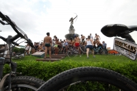 Sábado 14 de junio del 2014. Tuxtla Gutiérrez. Word Naked Bike Ride 2014 se lleva a cabo esta tarde también en la capital del estado de Chiapas.