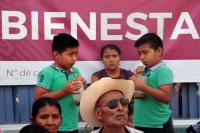 Miércoles 7 de agosto del 2019. Tuxtla Gutiérrez. Beneficiarios de los programas de la Delegación de La Secretaria del Bienestar protestan por no recibir los beneficios a los cuales se encuentran inscritos.