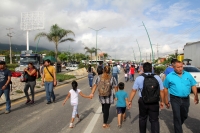 Viernes 1 de septiembre del 2017Chiapa de Corzo. El Bloqueo carretero entre Chiapa de Corzo y la capital de Chiapas del movimiento magisterial se lleva a cabo esta mañana dentro de la protesta nacional contra el informe del presidente EPN en su V informe