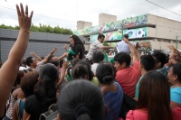 Martes 17 de junio del 2014. Tuxtla Gutiérrez. Aspectos del partido entre México y Brasil.