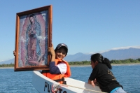 11 de diciembre. Peregrinos nadan en las costas chiapanecas.